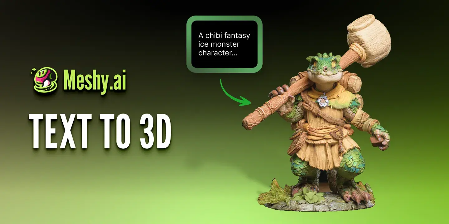 Text na 3D model
