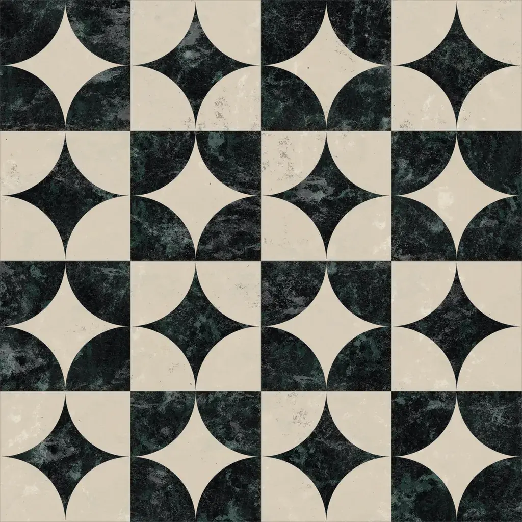 Green marble pattern tiles texture — free seamless PBR download | Meshy