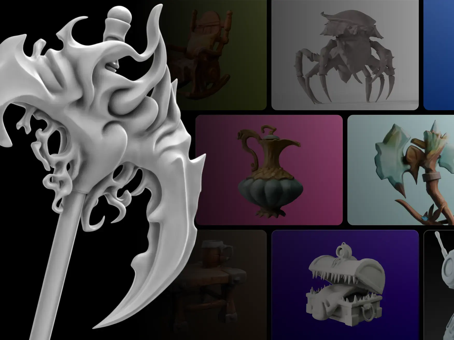 Detalles de geometría intrincados