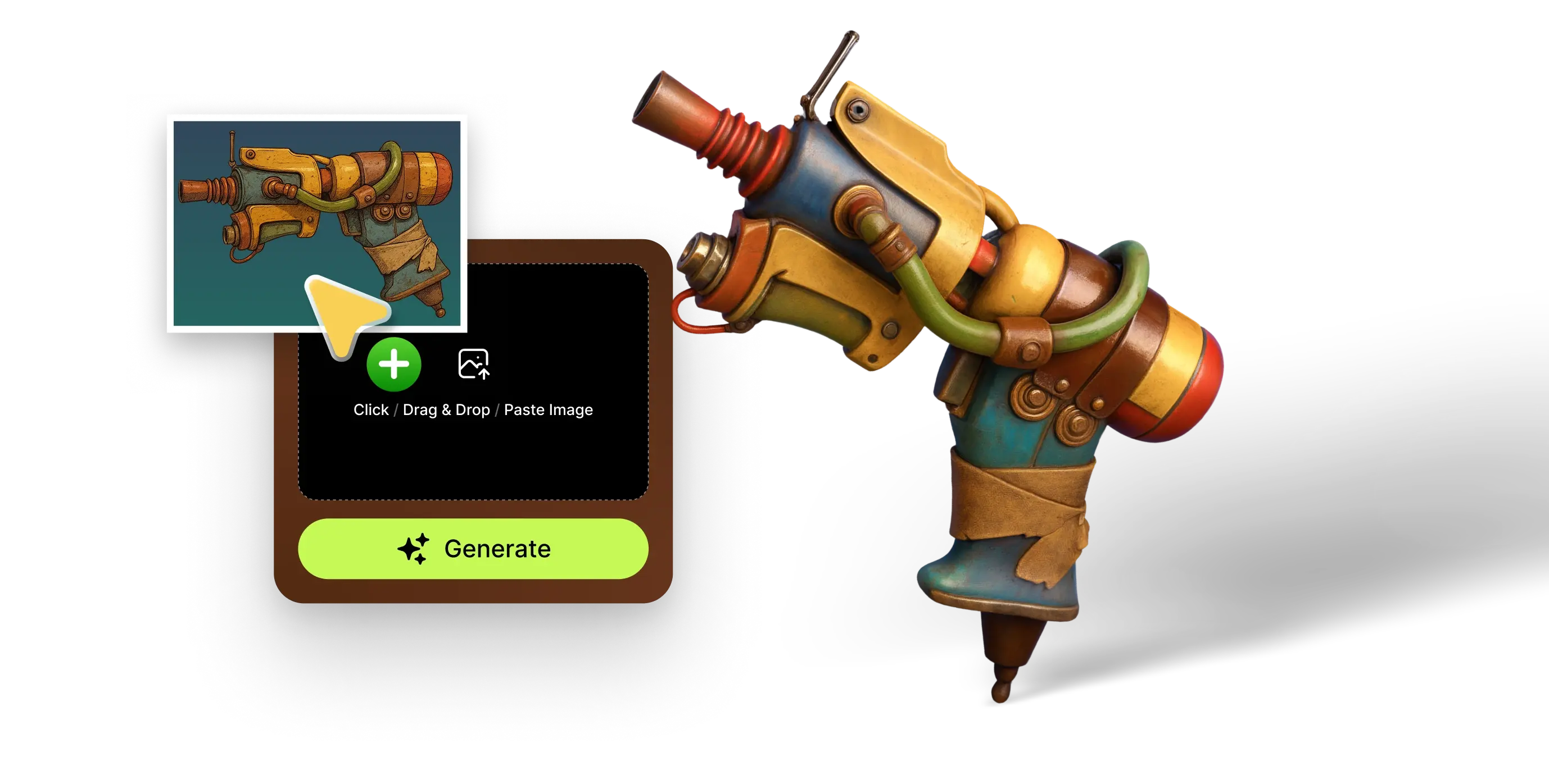 개념 학습을 위한 이미지-3D 변환