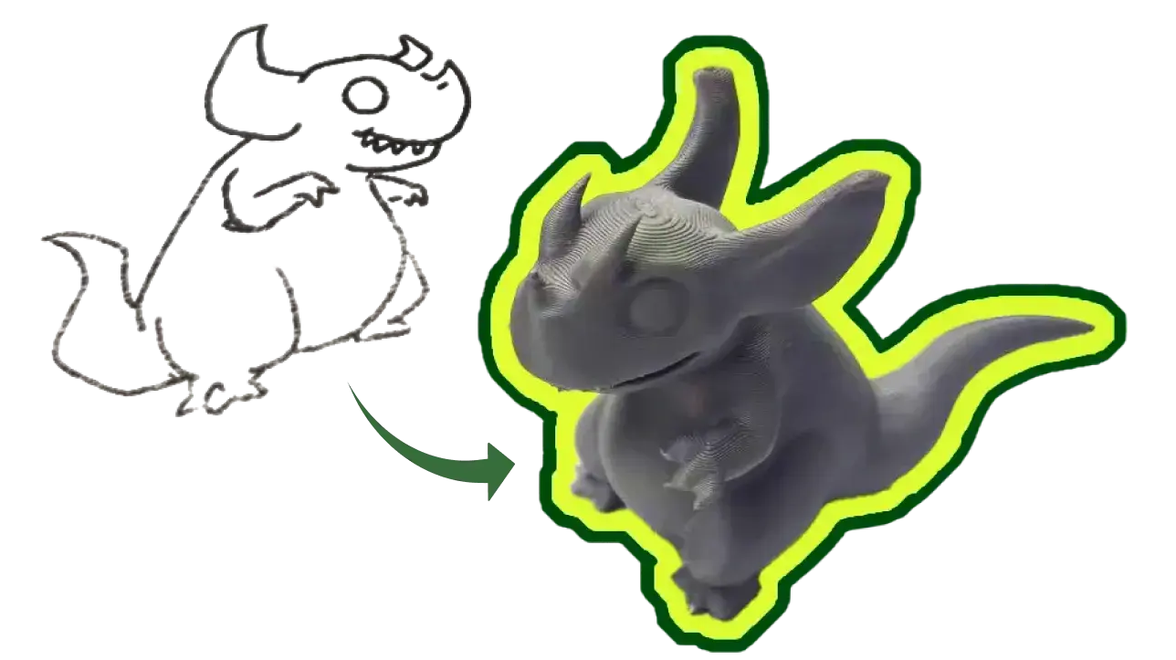 스케치에서 모델로의 변환