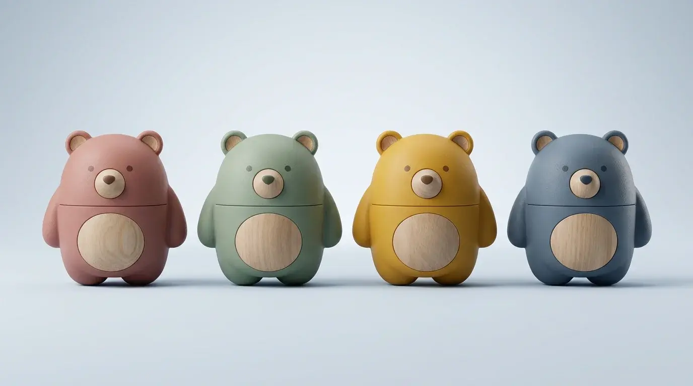 在 Meshy 中不断迭代一系列 3D 打印玩具设计