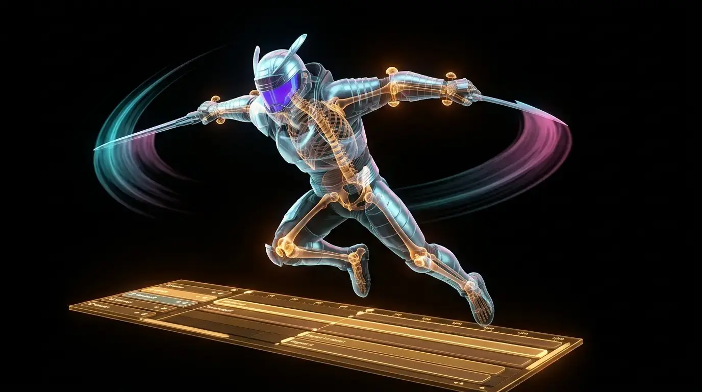 Unreal Engine Animation Blueprints için hazır, temiz iskelet hiyerarşisine sahip FBX karakteri