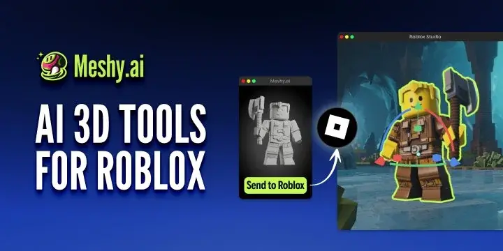 Roblox 向け AI 3D ツール