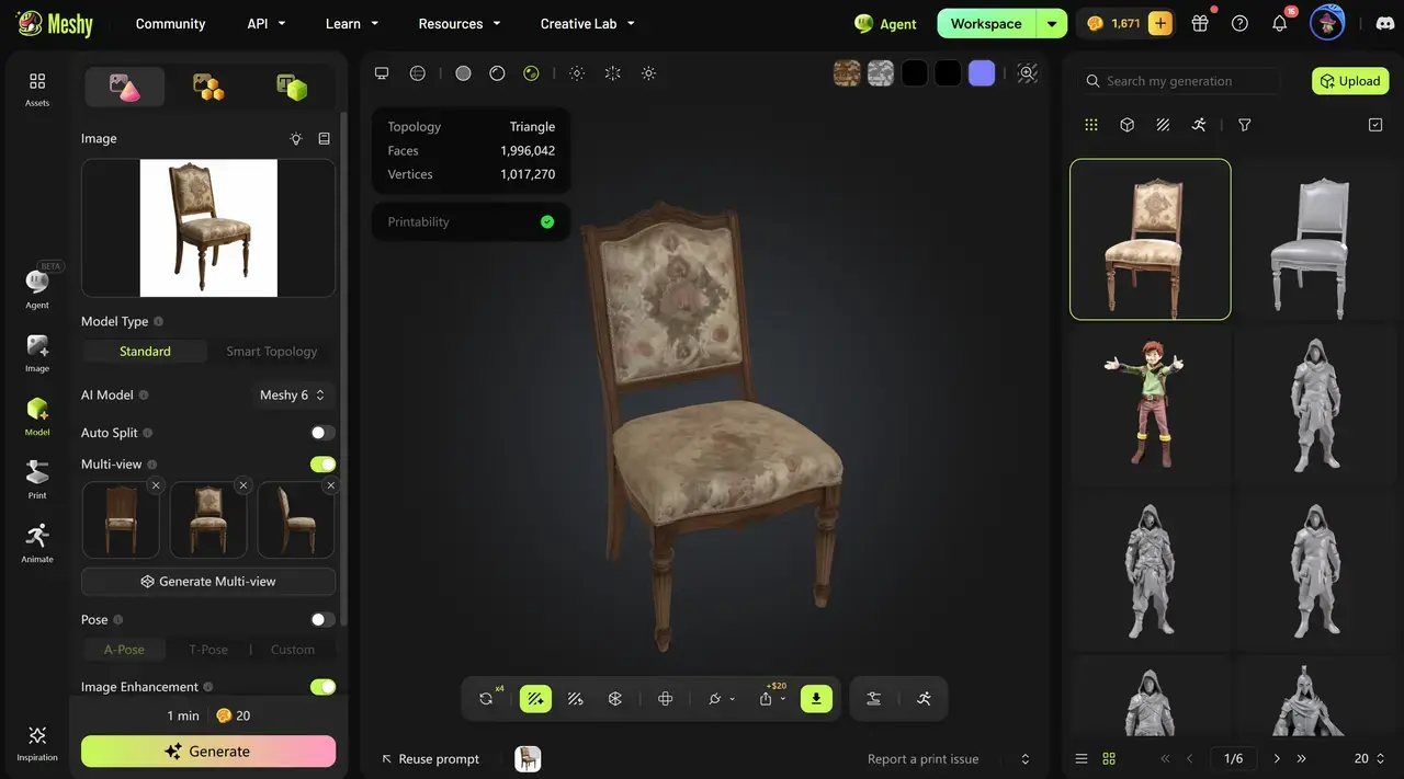 meshy-image-to-3d-multi-view-panel