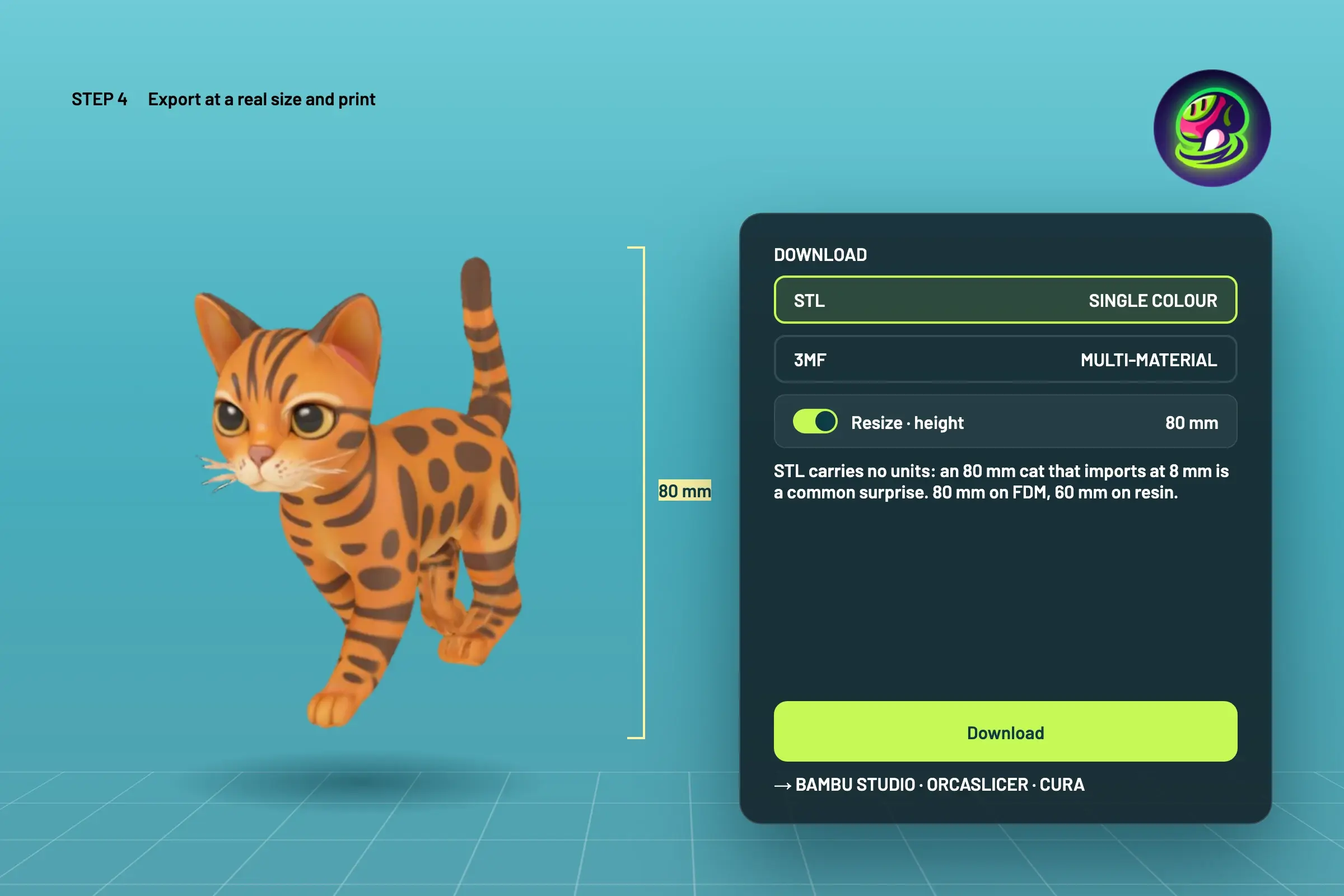 Tutorials Add Printer How to Make and Print a Cat 3D Model