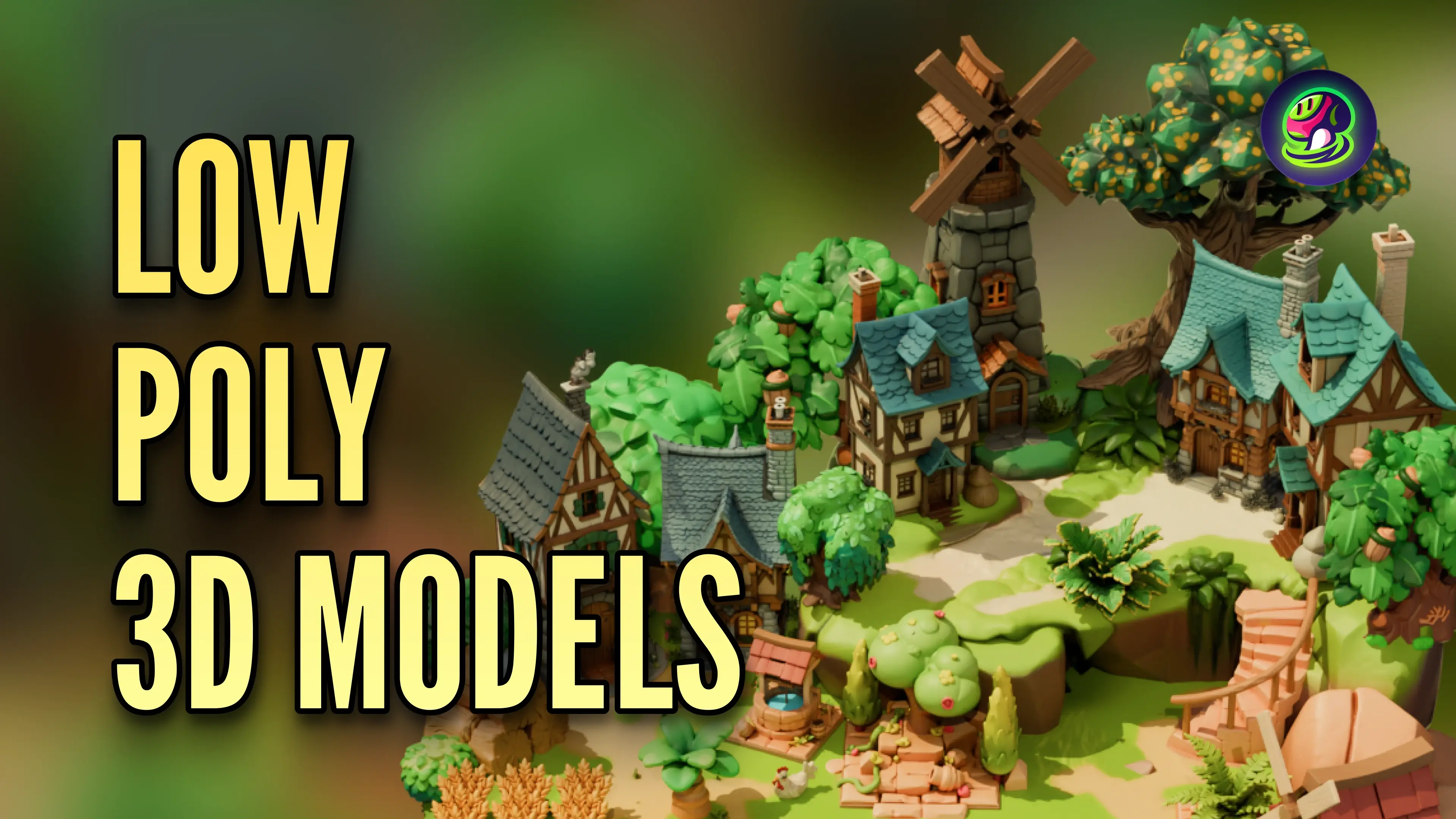 Como Criar Modelos 3D Low Poly com Meshy (Guia 2026)