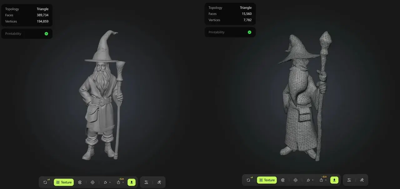 standard-vs-low-poly-comparison
