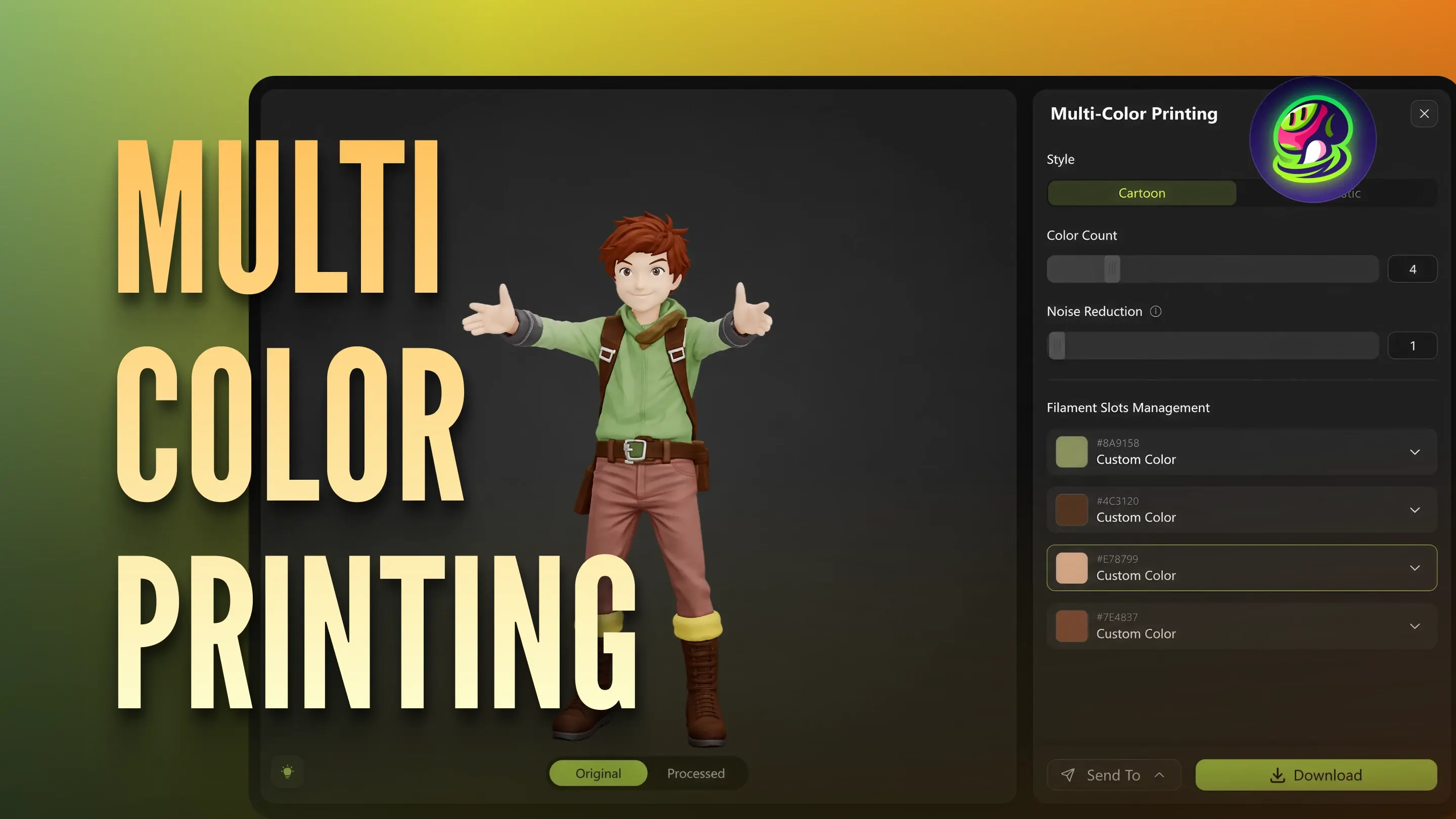 How to use Multicolor 3D Printing with Meshy AI (2026 Guide)