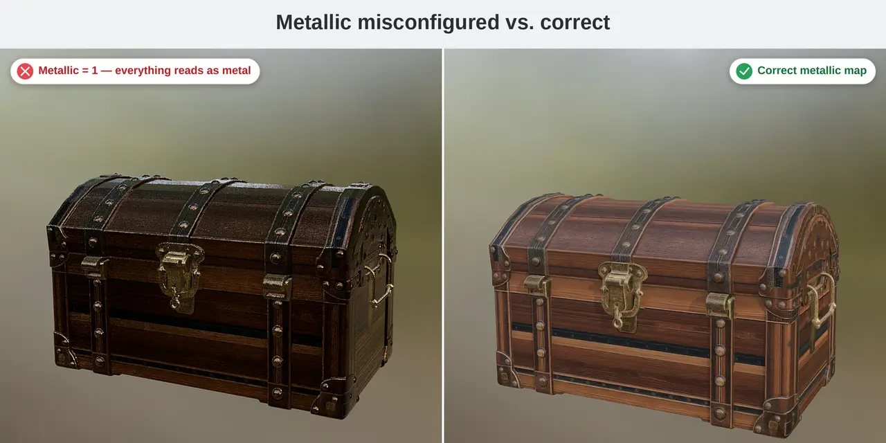 pbr-metallic-map-before-after