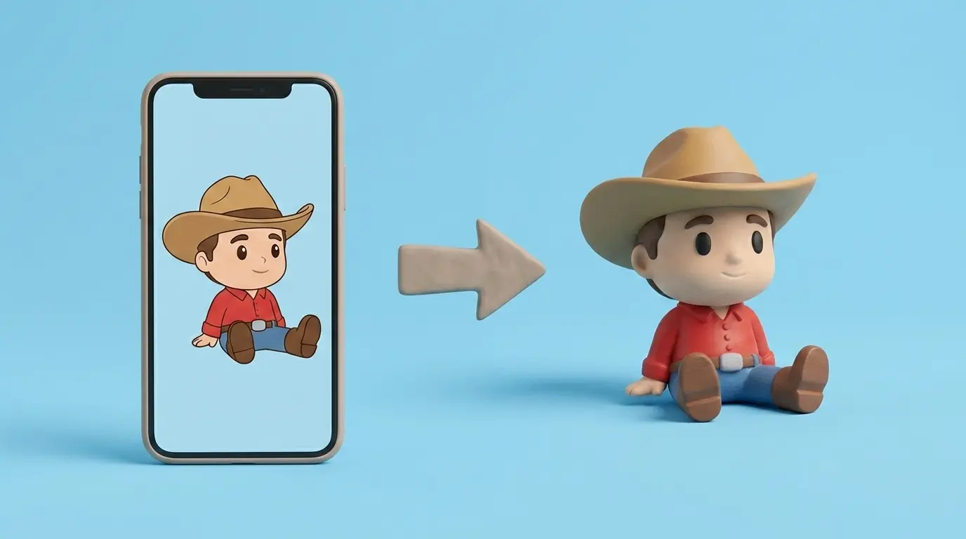 AI 將照片轉化為 3D 模型