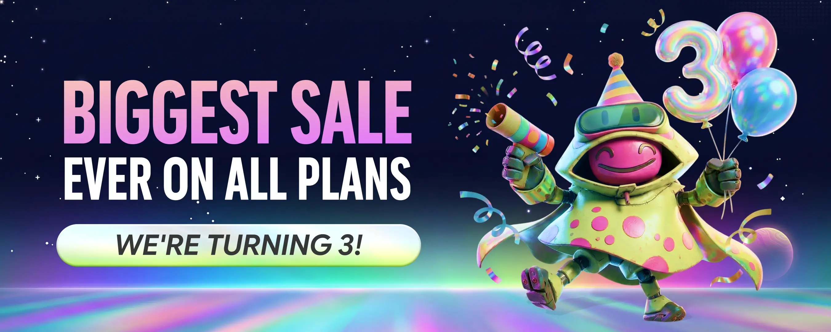 3rd Anniversary Sale