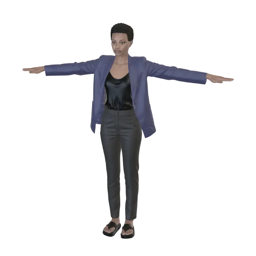 T-Pose — Arms Straight Out at Shoulder Height