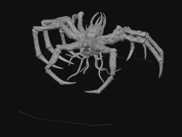 3D model for Crimson Claw Crab