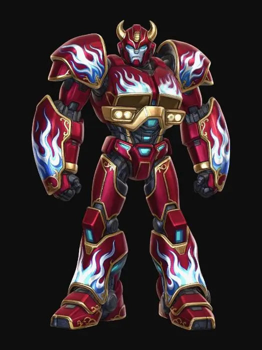 3D model for CrimsonBull
