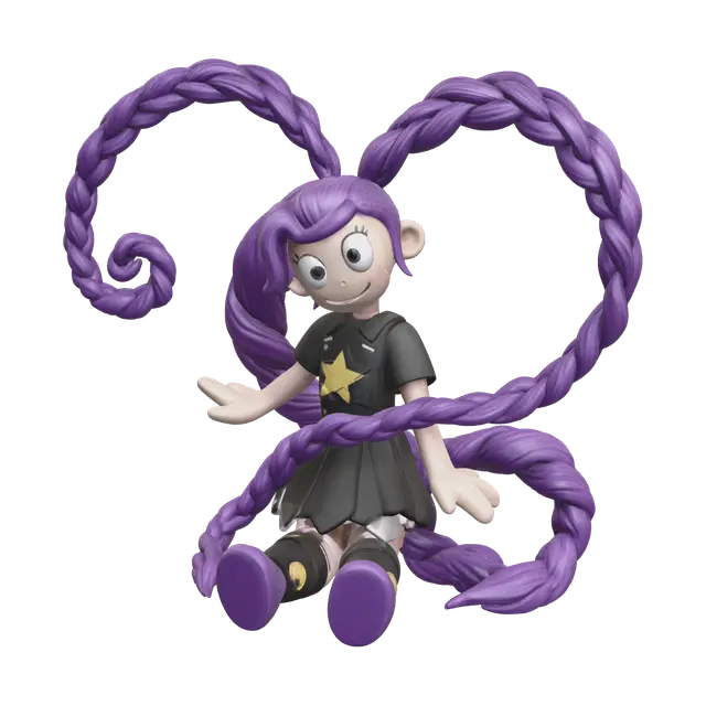 3D model for Ornate Lily Love Braids