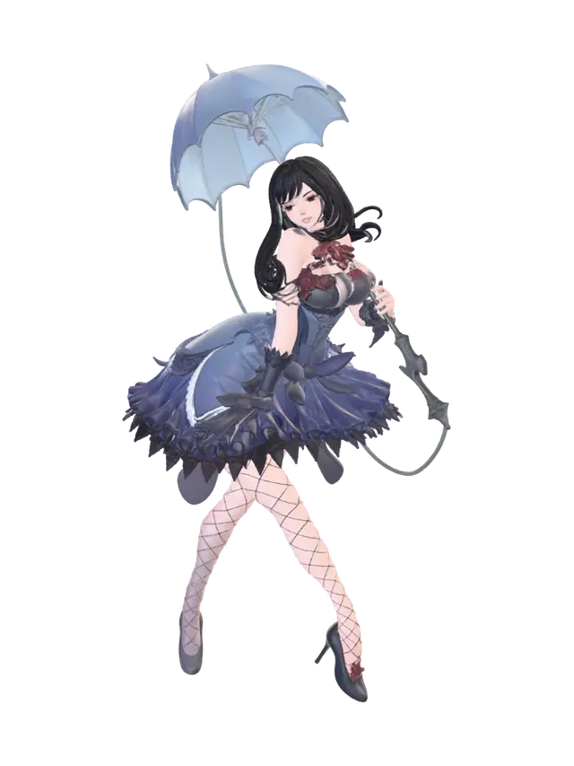 raining ? - Umbrella 3D model, vytvořený pomocí AI