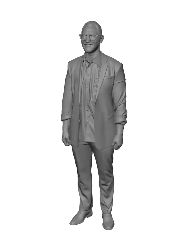 3D model for Pink Wall Portrait