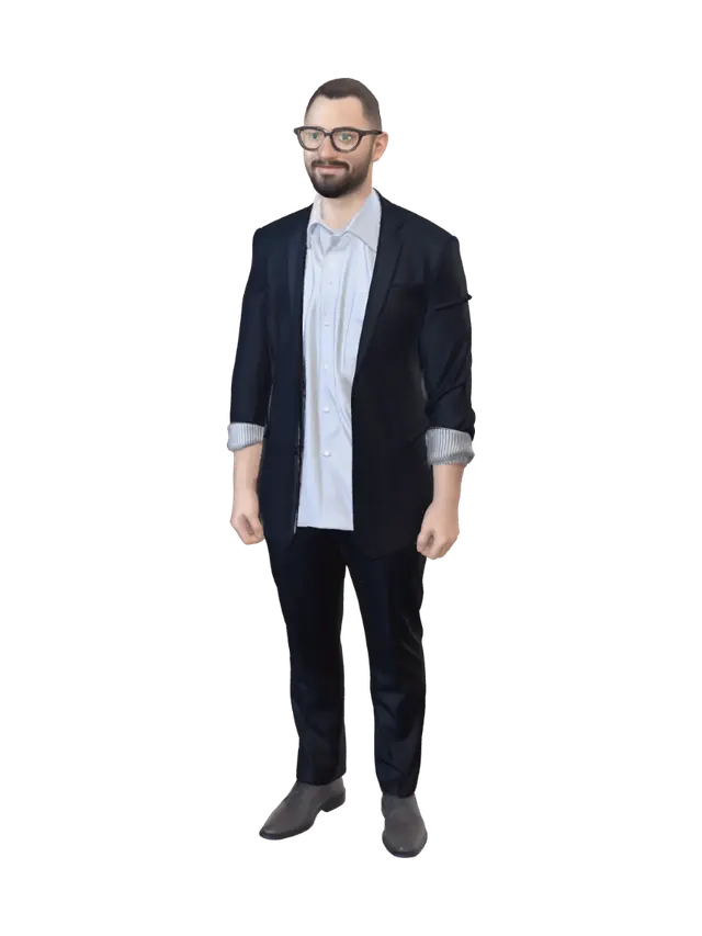 3D model for Pink Wall Portrait