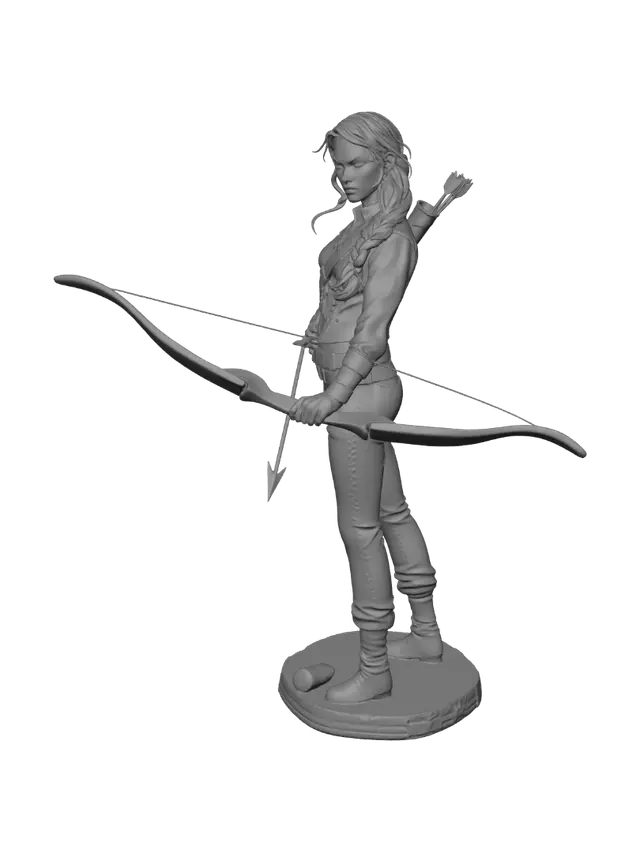 3D model for Winter Archer