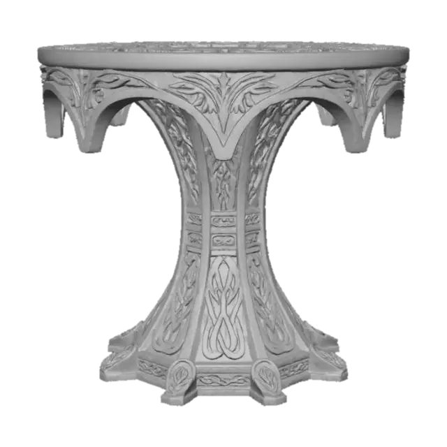 3D model for Enchanted Elven Table