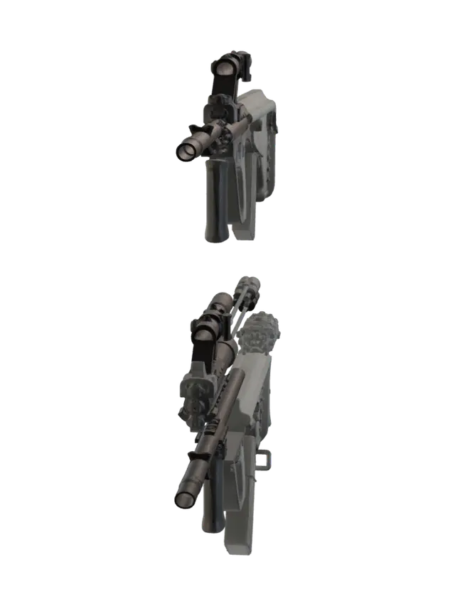 3D model for Assorted Modern Firearms