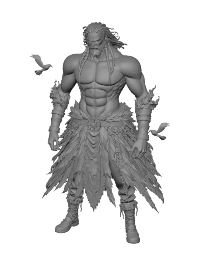 3D model for Der Aschene Gott Haakon