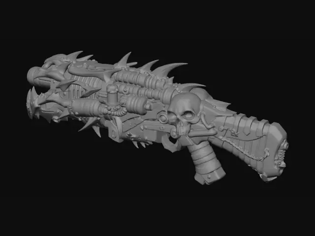 3D model for Dreadbone War Cannon