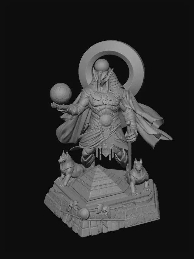 3D model for Pharaoh of Fire