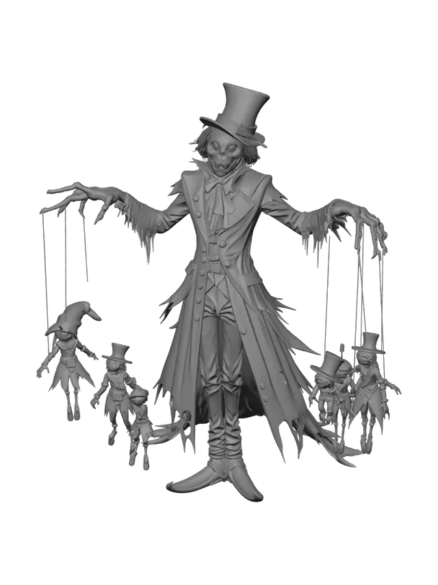 3D model for The Marionette Master