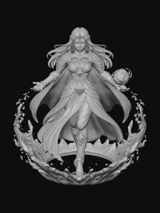 3D model for water