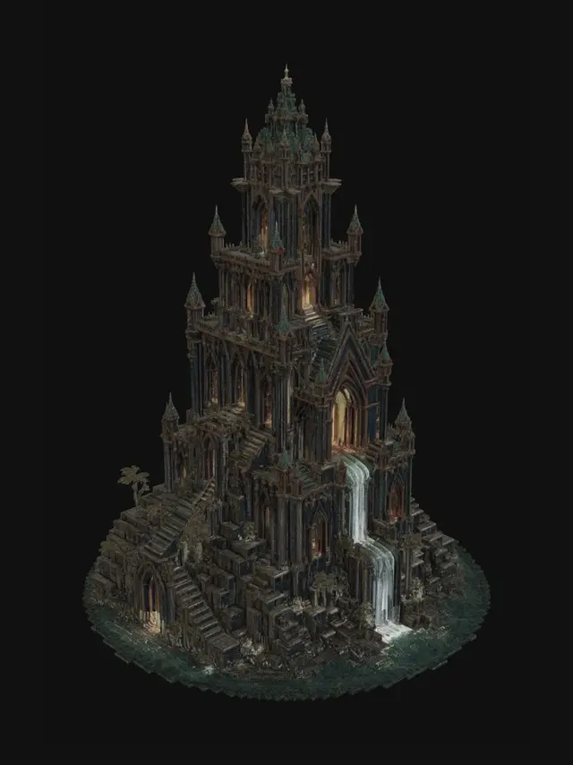 3D model for Emberfall Citadel