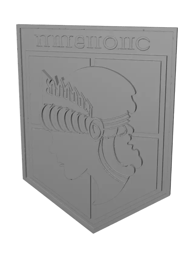 3D model for Wall Maria Crest