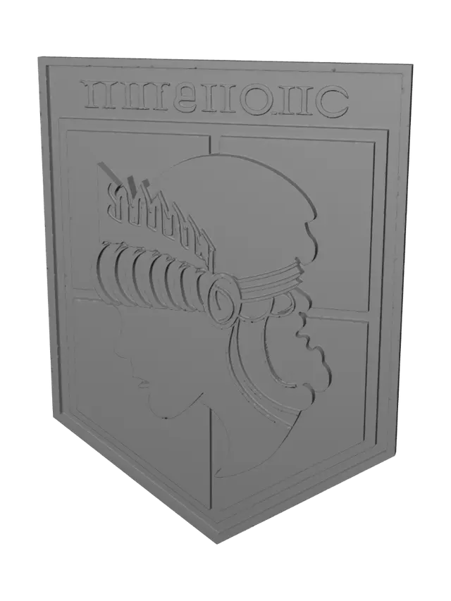 3D model for Wall Maria Crest