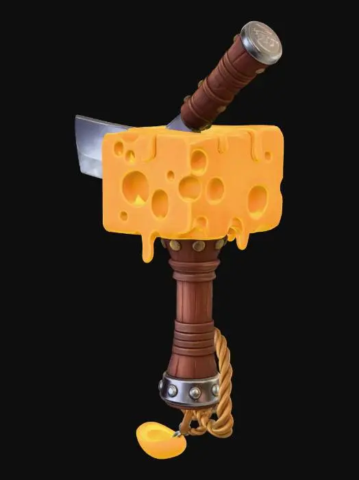 3D model for Cheese Mallet