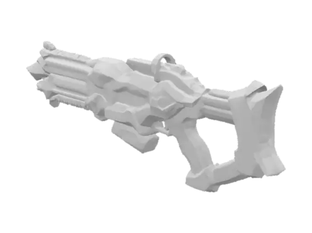 3D model for Galactic Rune Pistol