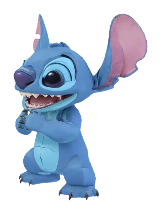 stitch 3D model, vytvořený pomocí AI