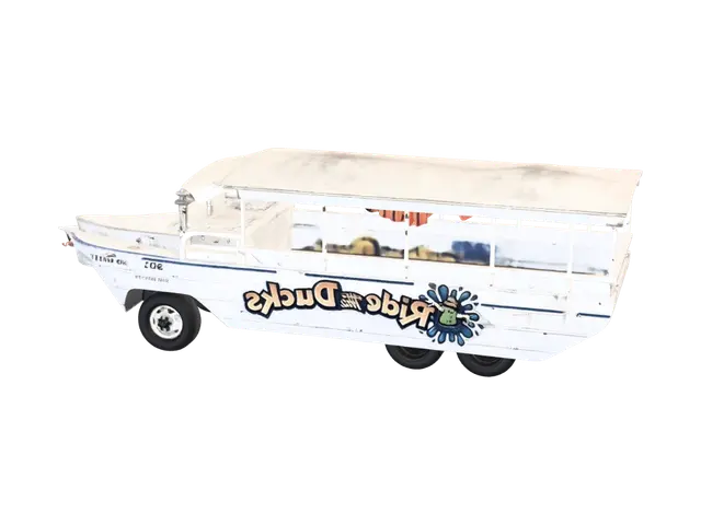 Stretch Duck 7 - Livery 3D model, vytvořený pomocí AI