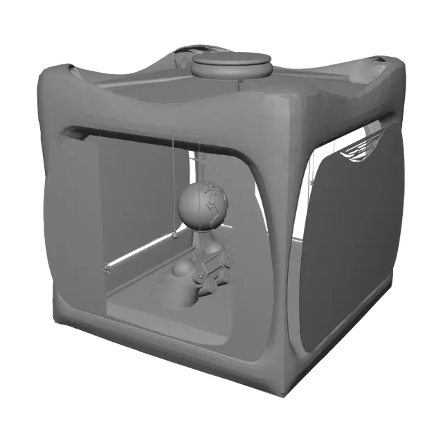 3D model for Earth Through the Starry Window