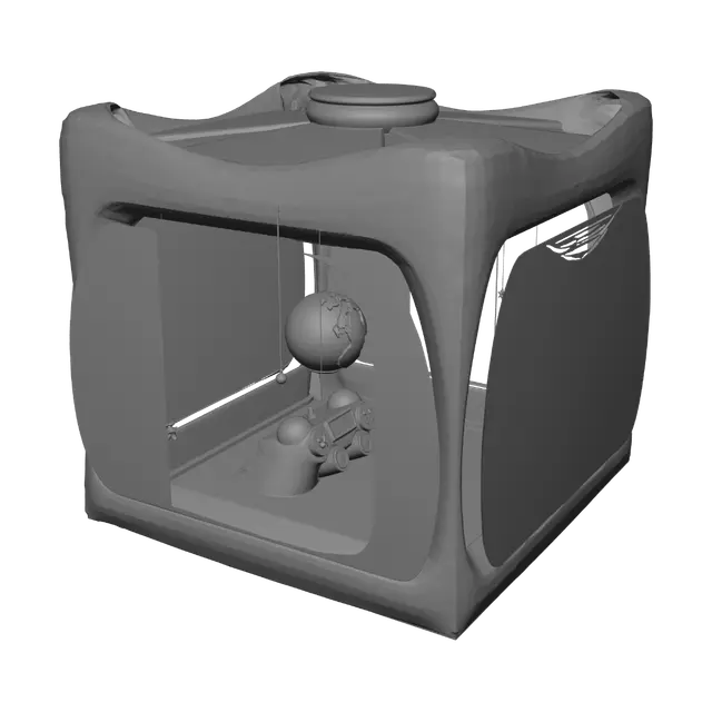 3D model for Earth Through the Starry Window