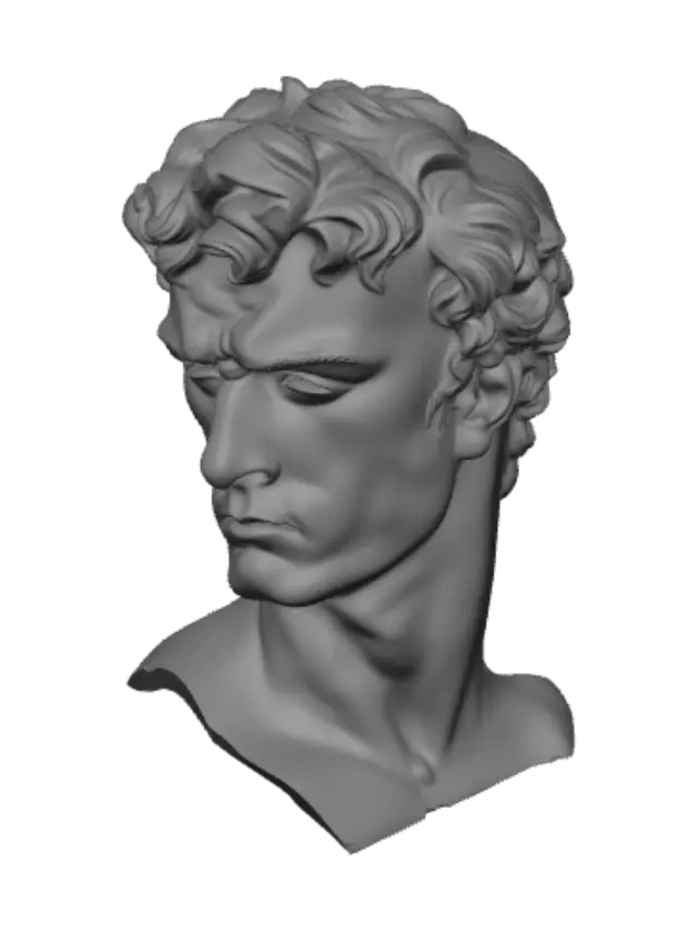 3D model for Classical Marble Bust