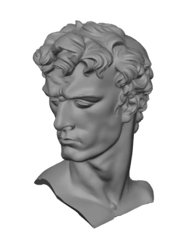 3D model for Classical Marble Bust