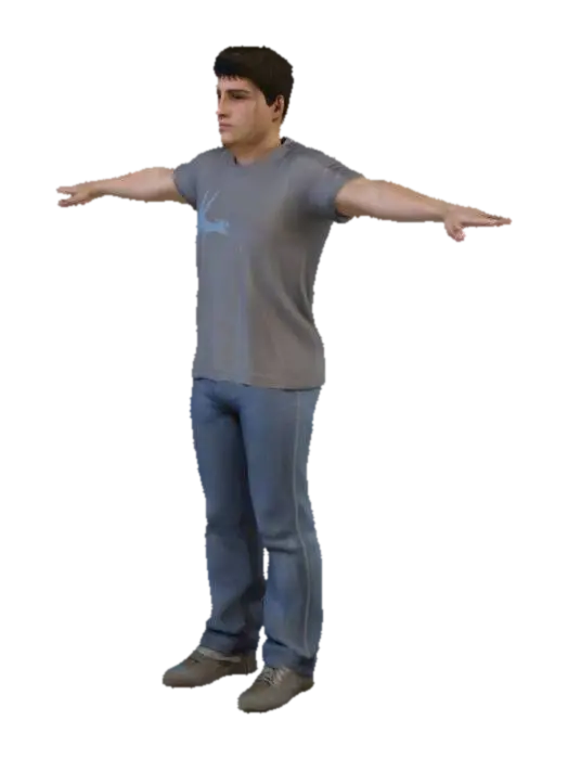 Argentine teen drama film style, new millennium aesthetics, casual mid-2000s suburban… 3D model, vytvořený pomocí AI