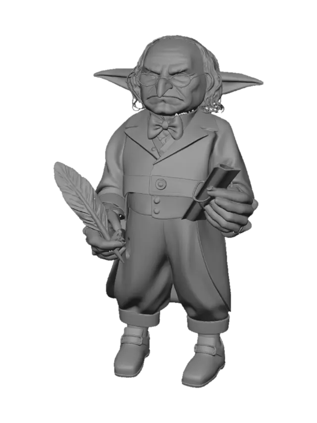 3D model for The Eldritch Librarian