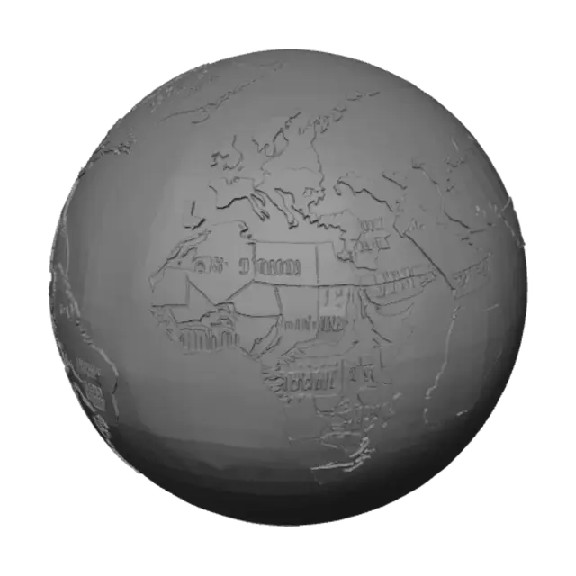 3D model for Title: Binary Earth Sphere
Create an ultra-detailed 3D CGI illustration of a glowing Earth floating in space.
Style
• Futuristic
• Binary art
• Digital hologram
• Clean sci-fi interface
• Cinematic lighting
• High detail
• 4000 × 4000 resolution
Subject
• Perfect spherical Earth
• Continents formed from glowing binary digits (0 and 1)
• Digital grid wrapped around the globe
• Bright cyan and emerald illumination
• Oceans made from flowing binary code
• Transparent atmospheric glow
• Thin orbital rings
HUD Overlay
• Compass (N E S W)
• 360° Camera icon
• Orbit arrows
• Up ▲
• Down ▼
• Left ◀
• Right ▶
• Zoom +
• Zoom −
• Mouse Look icon
• Rotate Earth icon
• HTML/CSS-inspired translucent interface
• Minimal browser-game HUD
Background
• Deep space
• Stars
• Nebulae
• Soft volumetric li