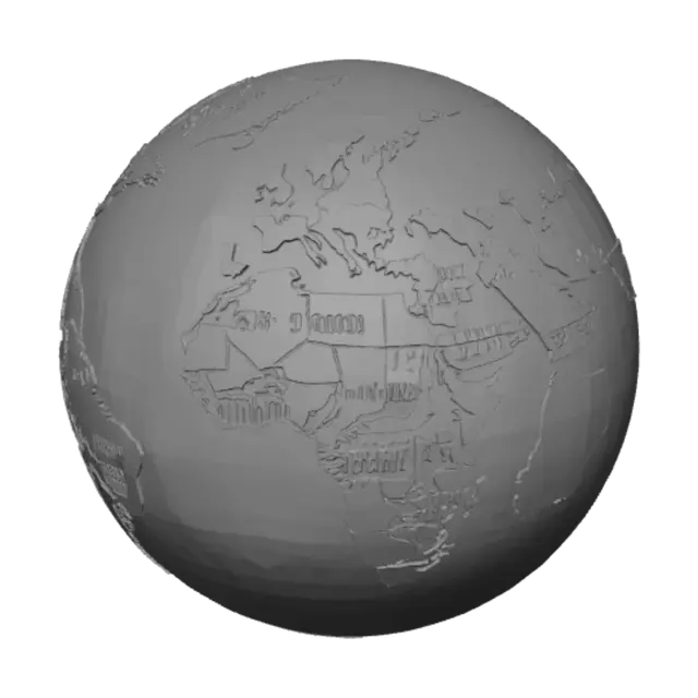3D model for Title: Binary Earth Sphere
Create an ultra-detailed 3D CGI illustration of a glowing Earth floating in space.
Style
• Futuristic
• Binary art
• Digital hologram
• Clean sci-fi interface
• Cinematic lighting
• High detail
• 4000 × 4000 resolution
Subject
• Perfect spherical Earth
• Continents formed from glowing binary digits (0 and 1)
• Digital grid wrapped around the globe
• Bright cyan and emerald illumination
• Oceans made from flowing binary code
• Transparent atmospheric glow
• Thin orbital rings
HUD Overlay
• Compass (N E S W)
• 360° Camera icon
• Orbit arrows
• Up ▲
• Down ▼
• Left ◀
• Right ▶
• Zoom +
• Zoom −
• Mouse Look icon
• Rotate Earth icon
• HTML/CSS-inspired translucent interface
• Minimal browser-game HUD
Background
• Deep space
• Stars
• Nebulae
• Soft volumetric li