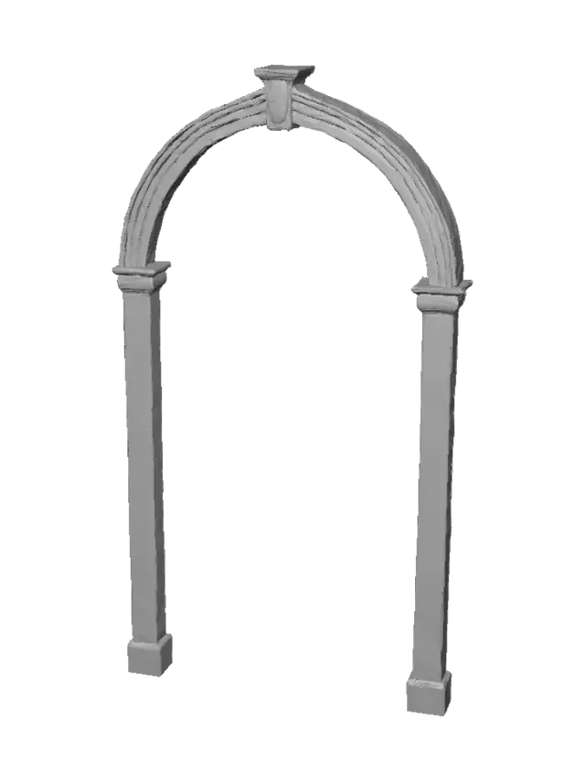 3D model for Stone Archway
