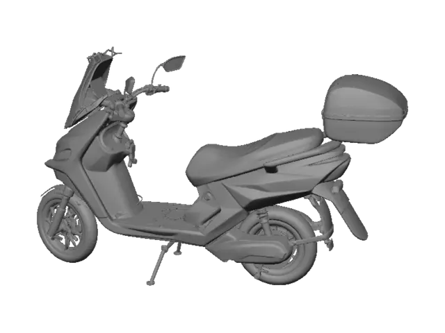 3D model for Scooter at a Car Dealership