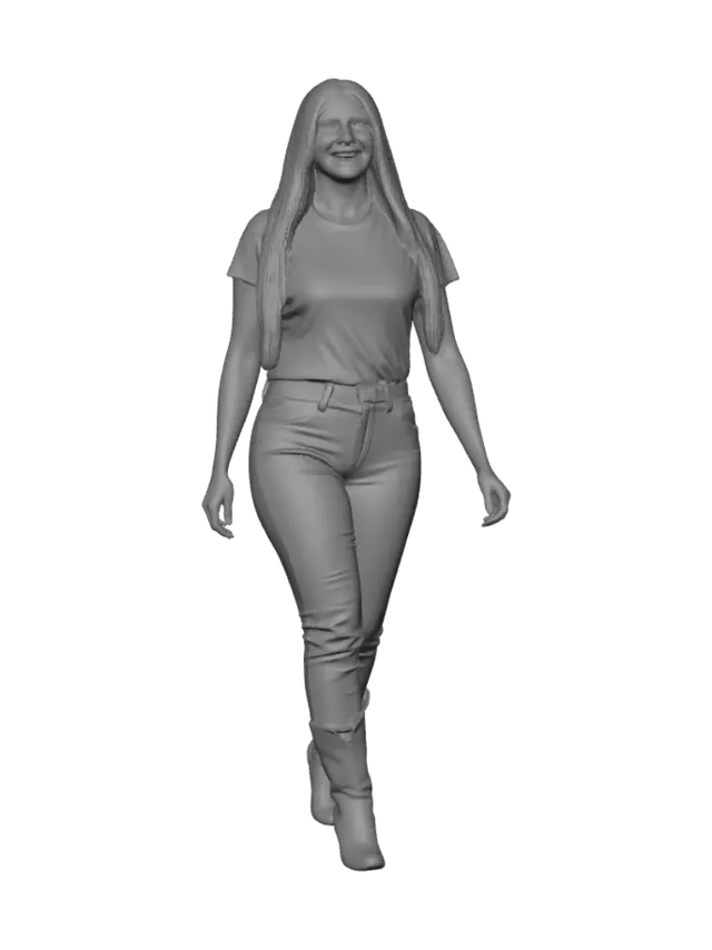 3D model for Sunlit Stroll