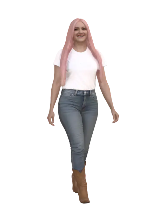 3D model for Sunlit Stroll